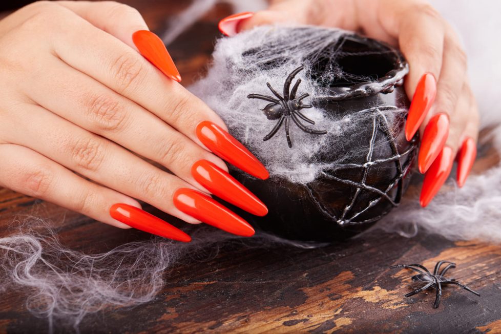Manicure de Halloween
